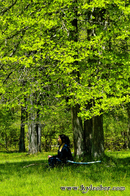 Under a Tree 1